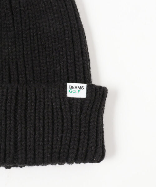 BEAMS GOLF(ビームスゴルフ)の「<WOMEN>BEAMS GOLF ORANGE LABEL / ファー付き ニットキャップ(ニットキャップ/ビーニー・レディース・グレー/オフホワイト/ブラック・FREE)」の7枚目の写真