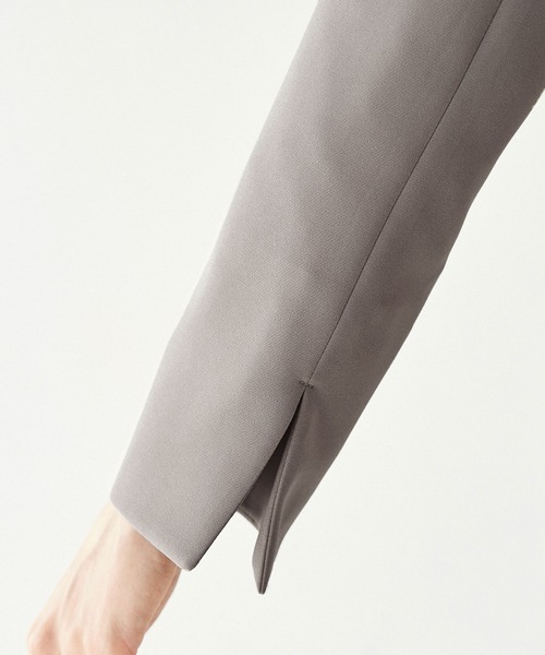 ROPE' PICNIC（ロペピクニック）の「【360°ウルトラストレッチ】ノーカラーコート（ノーカラーコート・レディース・ネイビー/イエロー系その他3・38/36）」の17枚目の写真