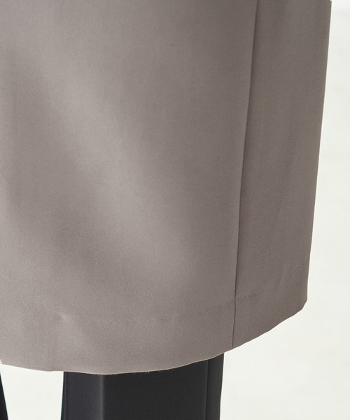 ROPE' PICNIC（ロペピクニック）の「【360°ウルトラストレッチ】ノーカラーコート（ノーカラーコート・レディース・ネイビー/イエロー系その他3・38/36）」の7枚目の写真