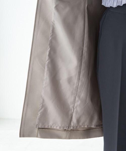 ROPE' PICNIC（ロペピクニック）の「【360°ウルトラストレッチ】ノーカラーコート（ノーカラーコート・レディース・ネイビー/イエロー系その他3・38/36）」の13枚目の写真