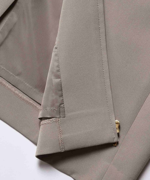 ROPE' PICNIC（ロペピクニック）の「【360°ウルトラストレッチ】ノーカラーコート（ノーカラーコート・レディース・ネイビー/イエロー系その他3・38/36）」の6枚目の写真