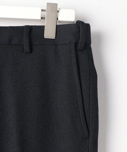 WORK TRIP OUTFITS GREEN LABEL RELAXING（ワークトリップアウトフィッツグリーンレーベル リラクシング）の「＜WORK TRIP OUTFITS GREEN LABEL RELAXING＞Pバーズアイマジコンスリム スラックス -ウォッシャブル・ストレッチ-（スラックス・メンズ・ネイビー/ダークグレー/グレー・M/80/XS/72/S/76/L/84/XL/88）」の12枚目の写真