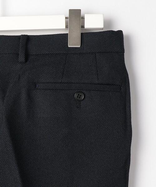 WORK TRIP OUTFITS GREEN LABEL RELAXING（ワークトリップアウトフィッツグリーンレーベル リラクシング）の「＜WORK TRIP OUTFITS GREEN LABEL RELAXING＞Pバーズアイマジコンスリム スラックス -ウォッシャブル・ストレッチ-（スラックス・メンズ・ネイビー/ダークグレー/グレー・M/80/XS/72/S/76/L/84/XL/88）」の13枚目の写真