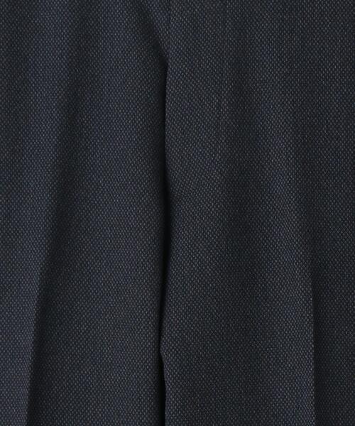 WORK TRIP OUTFITS GREEN LABEL RELAXING（ワークトリップアウトフィッツグリーンレーベル リラクシング）の「＜WORK TRIP OUTFITS GREEN LABEL RELAXING＞Pバーズアイマジコンスリム スラックス -ウォッシャブル・ストレッチ-（スラックス・メンズ・ネイビー/ダークグレー/グレー・M/80/XS/72/S/76/L/84/XL/88）」の15枚目の写真