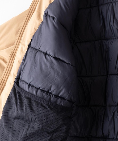 OUTDOOR PRODUCTS(アウトドアプロダクツ)の「撥水防風ストレッチ耐水圧10000mm中綿フードジャケット ワンポイントブランドロゴ(ブルゾン・メンズ・ベージュ/カーキ/ブラック/ライトブラウン/ワイン・LARGE/XXX-LARGE/X-LARGE/MEDIUM/XX-LARGE/SMALL)」の12枚目の写真