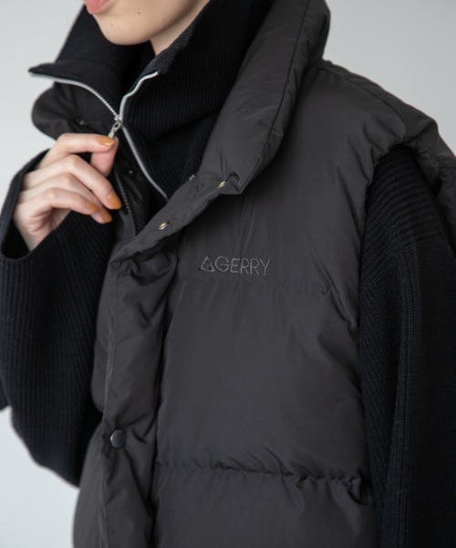 yuw（ユウ）の「ＧＥＲＲＹダウンベスト　950798（ダウンベスト・レディース・ホワイト/ブラック・LARGE）」の9枚目の写真