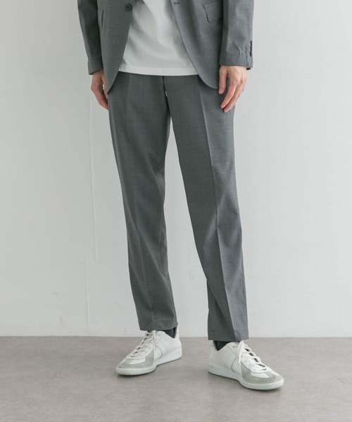 URBAN RESEARCH（アーバンリサーチ）の「ウォッシャブルウールソロテックスパンツ（その他パンツ・メンズ・ブラック/グレー/カーキ・MEDIUM/LARGE）」の14枚目の写真