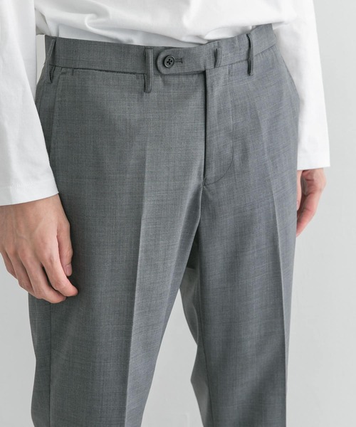 URBAN RESEARCH（アーバンリサーチ）の「ウォッシャブルウールソロテックスパンツ（その他パンツ・メンズ・ブラック/グレー/カーキ・MEDIUM/LARGE）」の20枚目の写真