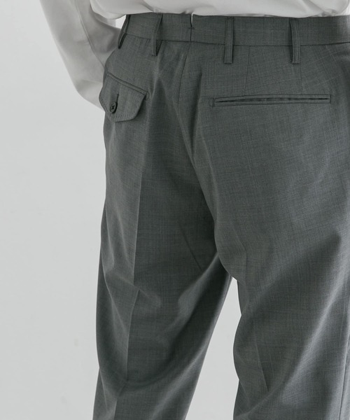 URBAN RESEARCH（アーバンリサーチ）の「ウォッシャブルウールソロテックスパンツ（その他パンツ・メンズ・ブラック/グレー/カーキ・MEDIUM/LARGE）」の4枚目の写真