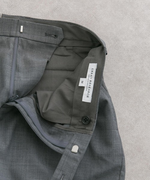 URBAN RESEARCH（アーバンリサーチ）の「ウォッシャブルウールソロテックスパンツ（その他パンツ・メンズ・ブラック/グレー/カーキ・MEDIUM/LARGE）」の7枚目の写真