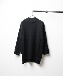 Mag.（マグ）の「【Bling leads】畔編み　モックネックチュニック（チュニック）」