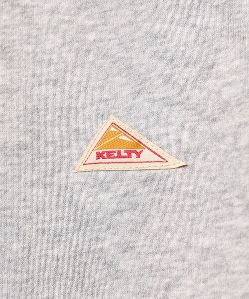 FREAK'S STORE（フリークスストア）の「WEB限定 KELTY×FREAK'S STORE/ケルティ 別注 ワンポイント ヴィンテージロゴ ボトルネックスウェット/ハイネック/ビッグシルエット（スウェット・メンズ・ブラック/グレー/ブラウン/ダークグリーン/グレイッシュブルー・SMALL/MEDIUM/LARGE/X-LARGE）」の15枚目の写真