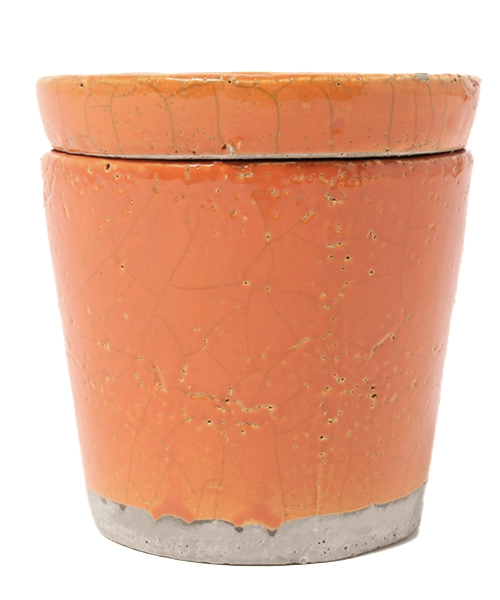 DULTON(ダルトン)の「カラーグレーズポット / COLOR GLAZED POT(フラワーベース・レディース・オレンジ/ダークブルー/ターコイズブルー/アイボリー/イエロー/その他/ライトグリーン/ターコイズブルー系・FREE)」の15枚目の写真