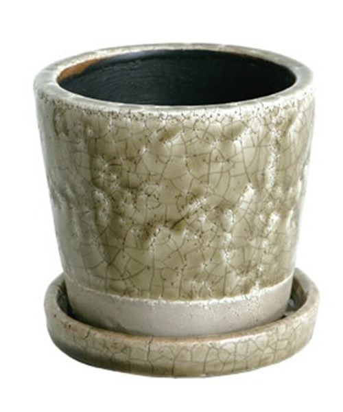 DULTON(ダルトン)の「カラーグレーズポット / COLOR GLAZED POT(フラワーベース・レディース・オレンジ/ダークブルー/ターコイズブルー/アイボリー/イエロー/その他/ライトグリーン/ターコイズブルー系・FREE)」の8枚目の写真