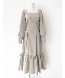 Honey Salon | ビッグリボンタックロングワンピース(ワンピース)