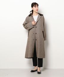 ehka sopo | ヘリンボーンコート(その他アウター)