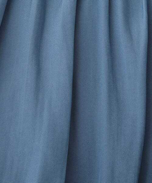 AG by aquagirl（エージーバイアクアガール）の「◆パウダーサテンバンドカラーブラウス【WEB限定サイズ】（シャツ/ブラウス・レディース・アイボリー/ダークオレンジ/ブルー/ネイビー・36/38/40）」の6枚目の写真