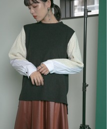 ケーブル&シャツスリーブTOPS