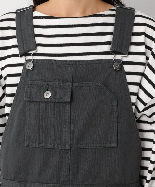 LEPSIM（レプシィム）の「ロングサロペットスカート　238770（ワンピース・レディース・グレー/ブラウン・FREE）」の8枚目の写真