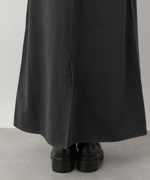 LEPSIM（レプシィム）の「ロングサロペットスカート　238770（ワンピース・レディース・グレー/ブラウン・FREE）」の12枚目の写真