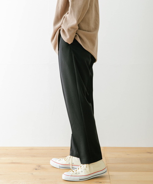 ITEMS URBANRESEARCH(アイテムズ アーバンリサーチ)の「裏起毛TRスラックス(その他パンツ・メンズ・ブラック/ベージュ/ブラウン/グレー・MEDIUM/LARGE)」の10枚目の写真