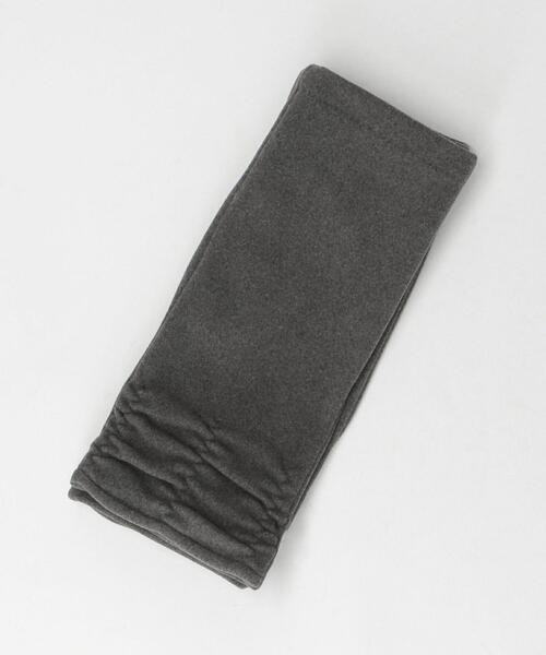 closet story（クローゼットストーリー）の「＜closet story＞ギャザーフィンガーレスグローブ -ウォッシャブル-（手袋・レディース・ブラック/ベージュ/グレー・FREE）」の4枚目の写真