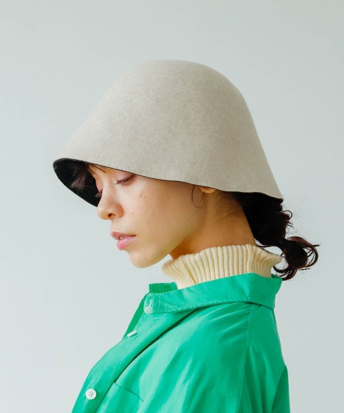 Birthday room（バースデイルーム）の「ウールライククローシュハット（ハット・レディース・ブラック/ブラウン/ナチュラル・FREE）」の3枚目の写真