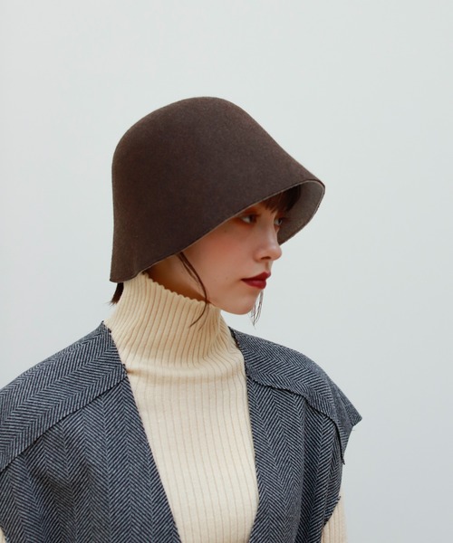 Birthday room（バースデイルーム）の「ウールライククローシュハット（ハット・レディース・ブラック/ブラウン/ナチュラル・FREE）」の22枚目の写真
