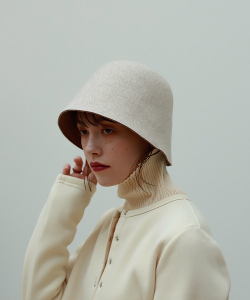 Birthday room（バースデイルーム）の「ウールライククローシュハット（ハット・レディース・ブラック/ブラウン/ナチュラル・FREE）」の13枚目の写真