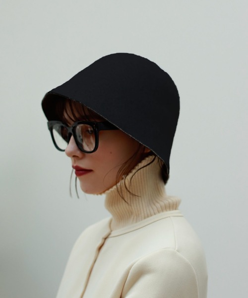 Birthday room（バースデイルーム）の「ウールライククローシュハット（ハット・レディース・ブラック/ブラウン/ナチュラル・FREE）」の12枚目の写真