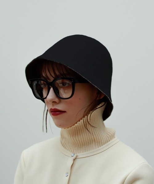 Birthday room（バースデイルーム）の「ウールライククローシュハット（ハット・レディース・ブラック/ブラウン/ナチュラル・FREE）」の9枚目の写真