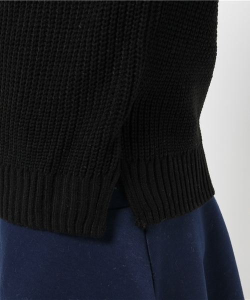 CIAOPANIC TYPY（チャオパニックティピー）の「アゼ編みタートルニットプルオーバー（ニット/セーター・レディース・オフホワイト/グレー/ブラック・FREE）」の9枚目の写真