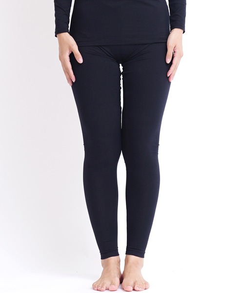 GIORDANO（ジョルダーノ）の「[ GIORDANO ] G-warmer /Gウォーマーレギンス (保温、ストレッチ)（レギンス/スパッツ・レディース・ブラック・MEDIUM/X-LARGE/LARGE/SMALL/XX-LARGE）」の5枚目の写真