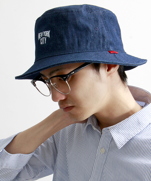 WEGO(ウィゴー)の「WEGO/NEWYORKCITYバケットハット(ハット・メンズ・ホワイト/ブラック/ダークインディゴブルー/その他1/その他2・FREE)」の3枚目の写真