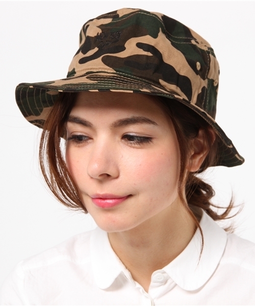 WEGO(ウィゴー)の「WEGO/NEWYORKCITYバケットハット(ハット・メンズ・ホワイト/ブラック/ダークインディゴブルー/その他1/その他2・FREE)」の6枚目の写真