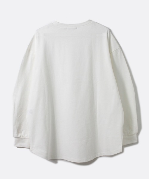 one way（ワンウェイ）の「【oneway Jeans】サイドスリットBIG Tシャツ（Tシャツ/カットソー・レディース・ホワイト・FREE）」の5枚目の写真