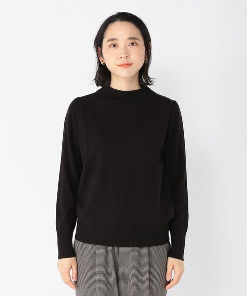 studio CLIP（スタディオクリップ）の「12ゲージマルチ機能付きパフプルオーバー（ニット/セーター・レディース・ブラック/レッド/グリーン/マスタード・MEDIUM/LARGE）」の12枚目の写真