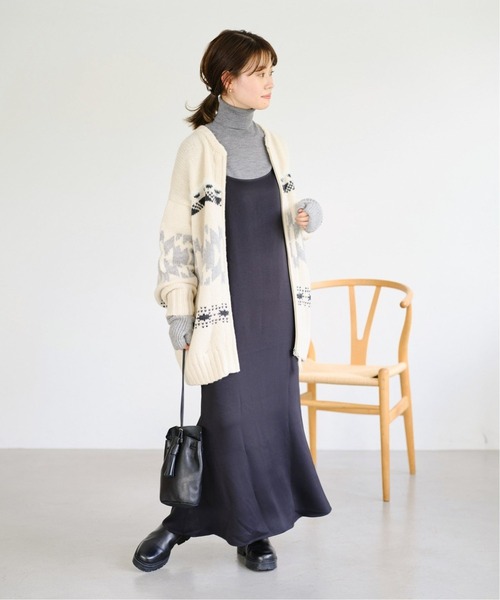 FRAMeWORK（フレームワーク）の「ジャガードジップカーディガン2