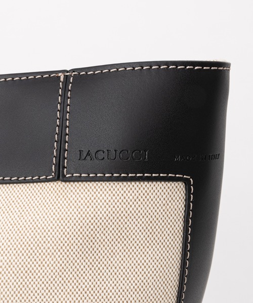 IACUCCI（イアクッチ）の「アリア L SALE E PEPE/RUGA（トートバッグ・レディース・ブラック/キャメル・FREE）」の13枚目の写真
