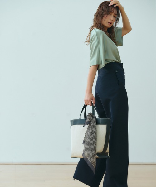 IACUCCI（イアクッチ）の「アリア L SALE E PEPE/RUGA（トートバッグ・レディース・ブラック/キャメル・FREE）」の8枚目の写真