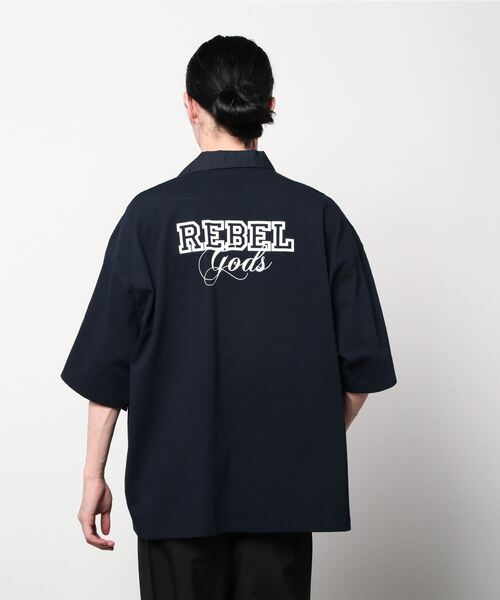 Undercoverism（アンダーカバイズム）の「UI1B4405-1（シャツ/ブラウス・メンズ・ホワイト/ダークネイビー・2/4/3/1/5）」の10枚目の写真