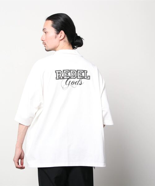 Undercoverism（アンダーカバイズム）の「UI1B4405-1（シャツ/ブラウス・メンズ・ホワイト/ダークネイビー・2/4/3/1/5）」の11枚目の写真