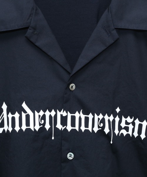 Undercoverism（アンダーカバイズム）の「UI1B4405-1（シャツ/ブラウス・メンズ・ホワイト/ダークネイビー・2/4/3/1/5）」の4枚目の写真