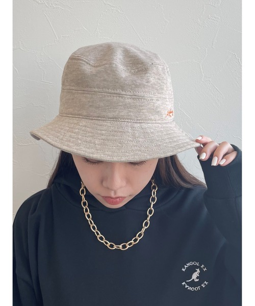 EDWIN(エドウィン)の「【EDWIN】エドウィン 刺繍入り バケットハット(ハット・レディース・オレンジ/ワイン/ブラック/ベージュ・フリー)」の13枚目の写真