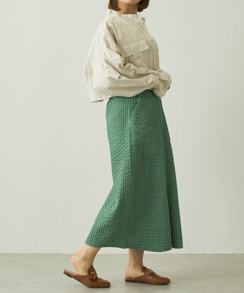 Lui's（ルイス）の「ミリタリーボレロジャケット（ミリタリージャケット・レディース・ゼブラ/ブラック/キナリ・FREE）」の19枚目の写真