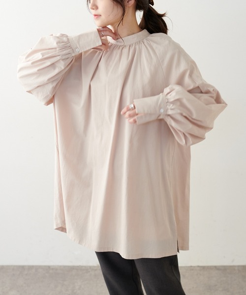 PUAL CE CIN（ピュアルセシン）の「【Du noir】タイプライタープルオーバーブラウス（シャツ/ブラウス・レディース・ホワイト/ブラック/ベージュ・FREE）」の11枚目の写真