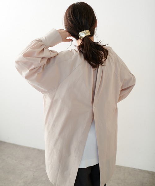 PUAL CE CIN（ピュアルセシン）の「【Du noir】タイプライタープルオーバーブラウス（シャツ/ブラウス・レディース・ホワイト/ブラック/ベージュ・FREE）」の14枚目の写真