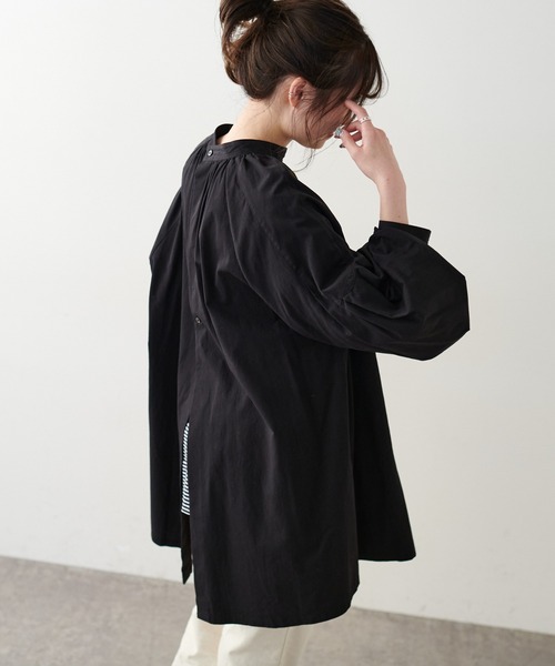 PUAL CE CIN（ピュアルセシン）の「【Du noir】タイプライタープルオーバーブラウス（シャツ/ブラウス・レディース・ホワイト/ブラック/ベージュ・FREE）」の19枚目の写真