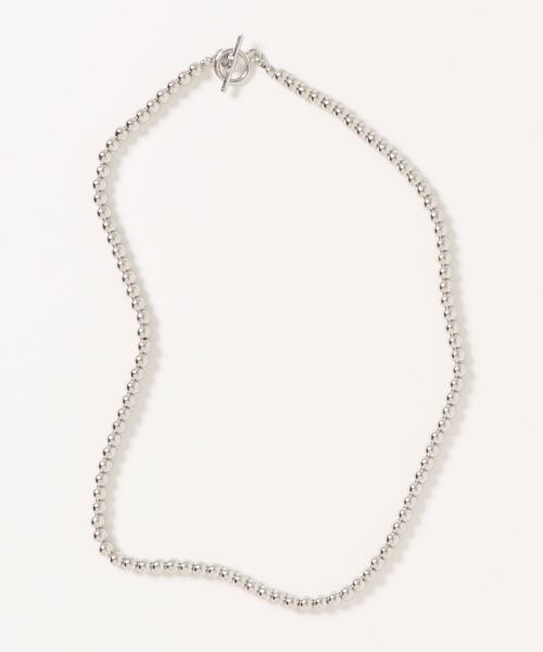 natural couture(ナチュラルクチュール)の「ボールチェーンネックレス(ネックレス・レディース・ゴールド/その他1/シルバー・FREE)」の8枚目の写真