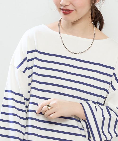 natural couture(ナチュラルクチュール)の「ボールチェーンネックレス(ネックレス・レディース・ゴールド/その他1/シルバー・FREE)」の5枚目の写真